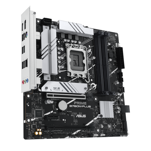 ASUS PRIME B760M-PLUS INTEL B760 LGA 1700 MICRO ATX - 4 xDDR5 2 x M.2 4 x SATA III