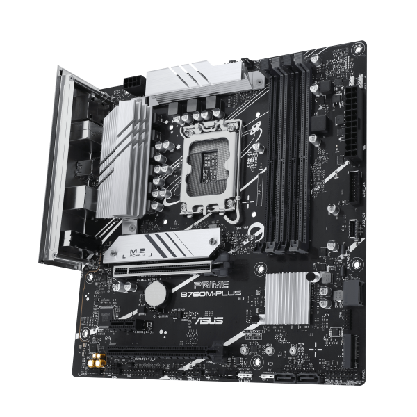 ASUS PRIME B760M-PLUS INTEL B760 LGA 1700 MICRO ATX - 4 xDDR5 2 x M.2 4 x SATA III