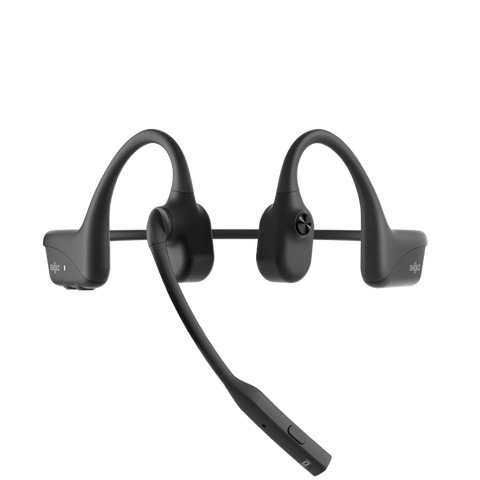 SHOKZ C110-AI-BK-EN cuffia e auricolare Wireless A clip Ufficio Bluetooth Nero