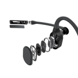 SHOKZ C110-AI-BK-EN cuffia e auricolare Wireless A clip Ufficio Bluetooth Nero
