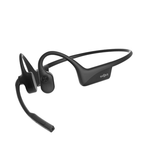 SHOKZ C110-AI-BK-EN cuffia e auricolare Wireless A clip Ufficio Bluetooth Nero