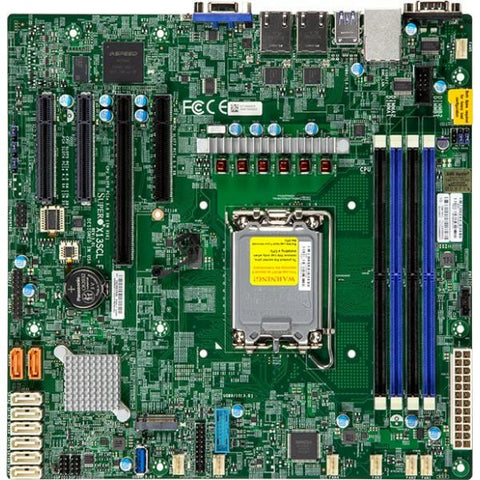 Supermicro X13SCL-F-B Bulk Intel C262 LGA 1700 micro ATX