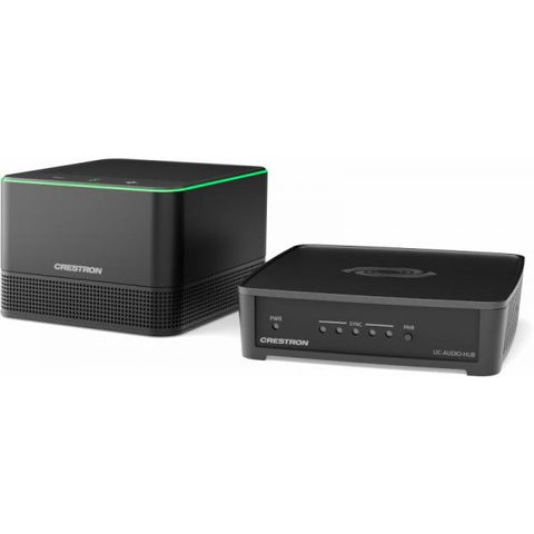 Crestron UC-AUDIO-1-B-DR2 KIT sistema di audioconferenza (CRESTRON FLEX POD WIRELESS - AUDIO KIT WITH HUB AND POD BLACK)