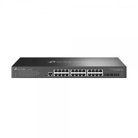 Omada Switch Managed L2+ 24 Porte Gigabit e 4 Slot SFP+ 10GE - SG3428X