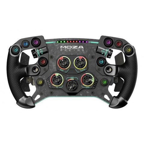 Moza Racing Racing GS V2P Pele-Microfibra RS056 Nero Flightstick