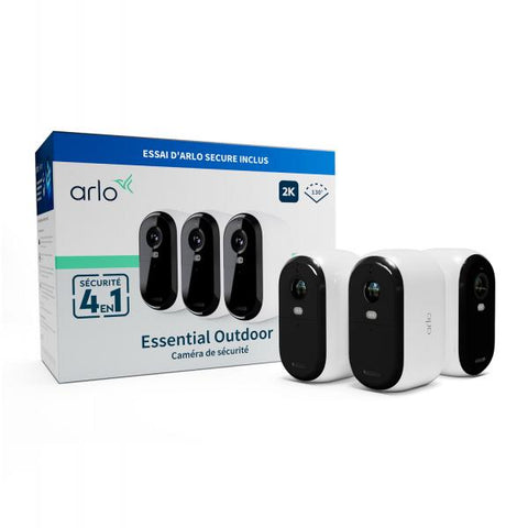 Arlo Essential 2K Telecamera di sicurezza IP Interno e esterno 2560 x 1440 Pixel Soffitto/muro