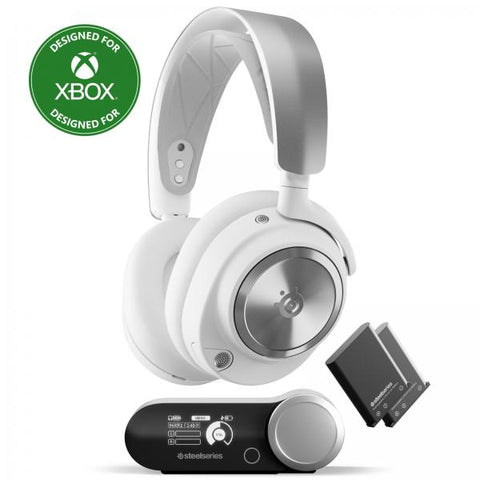Steelseries 61525 cuffia e auricolare Cablato A Padiglione Giocare USB tipo-C Bianco