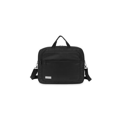 BORSA x NB ATLANTIS P004-KL12-A0-16 da 15,6" Cinghia a tracolla con poggia spalle, tasca porta oggetti e porta documenti, Nero