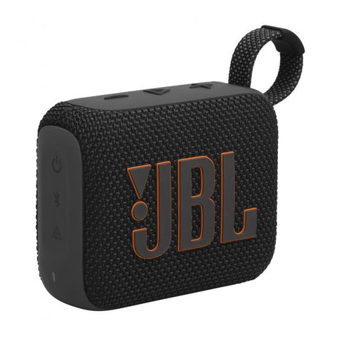 JBL GO 4 SPEAKER BLUETOOTH PORTATILE ALTOPARLANTE WIRELESS CON DESIGN COMPATTO 4.2 W WATERPROOF E RESISTENZA ALLA POLVERE IP67 FINO A 7h DI AUTONOMIA USB COMPATIBILE CON APP JBL PORTABLE NERO