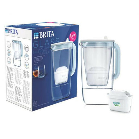 Brita 1050452 Filtraggio acqua Filtro per acqua da bancone 2,5 L Blu, Bianco