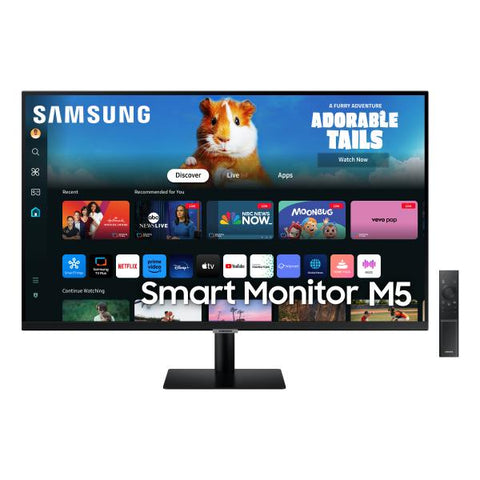 MONITOR SAMSUNG 27 SERIE SMART HDMI USB FHD CONNETTIVITA MOBILE NETLIX PRIME