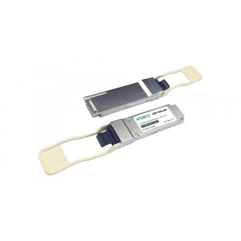 ATGBICS 100G-SR4-QSFP100M-C modulo del ricetrasmettitore di rete Fibra ottica 100000 Mbit/s QSFP28 850 nm (Extreme Enterasys compatible Transceiver QSFP28 100GBase-SR4 [850nm, MMF, 100m, MPO-12,
