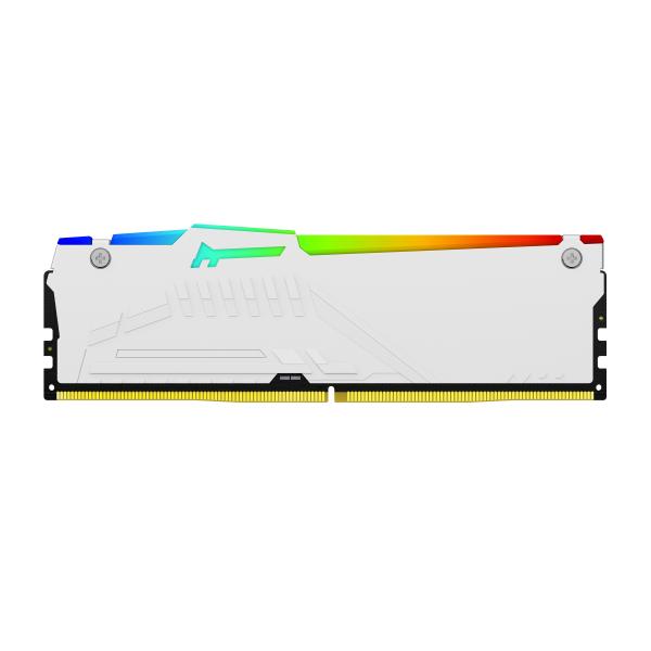 KINGSTON FURY BEAST WHITE RGB EXPO 64GB KIT 2 x 32GB DDR5 6000MHz Data Integrity Check CL30 DIMM BIANCO