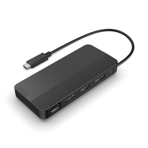 Base de viaje Lenovo USB-C de doble pantalla con adaptador de 100 W_UE - 40B90100EU