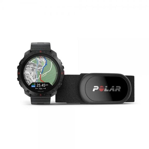 Polar Grit X2 Pro 3,53 cm (1.39") AMOLED Digitale 454 x 454 Pixel Touch screen Nero GPS (satellitare)