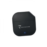 TECHMADE TM-XM201-BK AURICOLARI BLUETHOOT 5.3 IN-EAR TOUCH CON CUSTODIA DI RICARICA MUSICA E CHIAMATE NERO