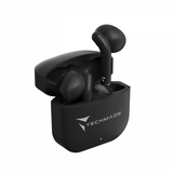 TECHMADE TM-XM201-BK AURICOLARI BLUETHOOT 5.3 IN-EAR TOUCH CON CUSTODIA DI RICARICA MUSICA E CHIAMATE NERO