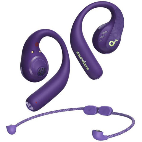 Soundcore AeroFit Pro Auricolare Wireless A clip Chiamate/Musica/Sport/Tutti i giorni Bluetooth Viola