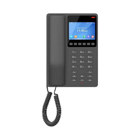 Grandstream Networks GHP631 telefono IP Nero 2 linee LCD Wi-Fi