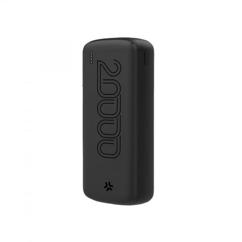 CELLY POWERBANK ENERGY 20.000mAh LED PER CONTROLLARE LA CARICA RIMANENTE 1 PORTA USB-C INPUT/OUTPUT E 1 PORTA USB-A NERO