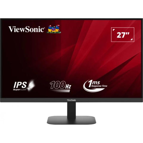 VIEWSONIC VA2708-2K-HD 27" LED 2K QHD IPS 2560 x 1440 16:9 1ms 100Hz HDR10 HDMI DISPLAYPORT NERO