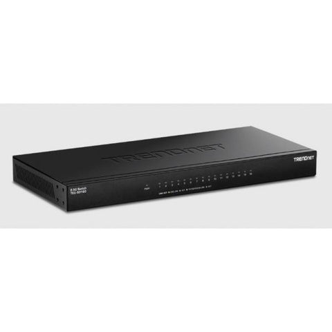 Trendnet TEG-S3160 switch di rete Non gestito 2.5G Ethernet (100/1000/2500) Desktop Nero