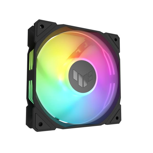 ASUS TUF GAMING TR120 ARGB FAN 3 IN 1 VENTOLA 120MM 2.000RPM 16 LED INDIRIZZABILI SINGOLARMENTE PACK 3 PZ. NERO