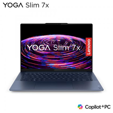 LENOVO YOGA SLIM 7x COPILOT+ PC 14.5" OLED 3K TOUCH SCREEN Snapdragon X Elite X1E-78-100 RAM 32GB-SSD 1TB NVMe-QUALCOM ADRENO GPU-WI-FI 7-WIN 11 HOME (83ED0024IX)
