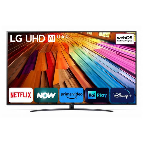 LG UHD 86'' Serie UT81 86UT81006LA, TV 4K, 3 HDMI, SMART TV 2024