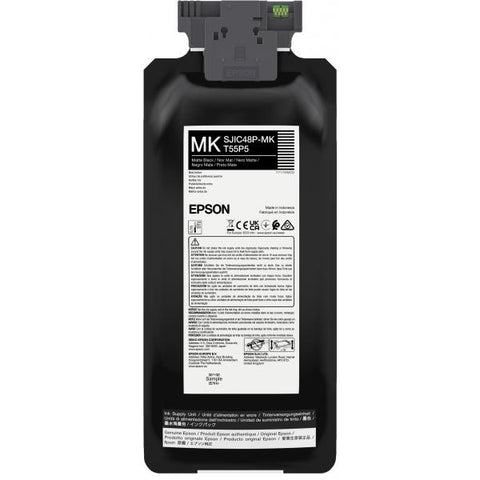 Epson SJIC48P-MK cartuccia d'inchiostro 1 pz Originale Nero opaco (SJIC48P-MK INK CARTRIDGE FOR CW - C8000E MATT BLACK)