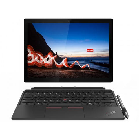 LENOVO THINKPAD X12 DETACHABLE 12.3" FULL HD+ TOUCH SCREEN INTEL CORE ULTRA 7 164U RAM 16GB-SSD 512GB NVMe-4G LTE + WI-FI 6E-WIN 11 PROF NERO (21LK0026IX)
