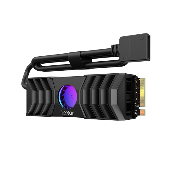 Lexar LNM1090002T-RNANG drives allo stato solido 2 TB M.2 PCI Express 5.0 NVMe SLC (2TB Lexar High Speed PCIe Gen5 with 4 Lanes M.2 NVMe SSD)