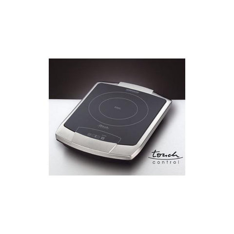 Rommelsbacher CT 2203/TC piano cottura Nero, Acciaio inossidabile Superficie piana Ceramica 1 Fornello(i)