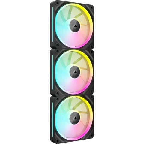 Corsair iCUE LINK LX120 RGB Case per computer Ventilatore 12 cm Nero 3 pz (CORSAIR iCUE Link LX120 RGB - indsats)