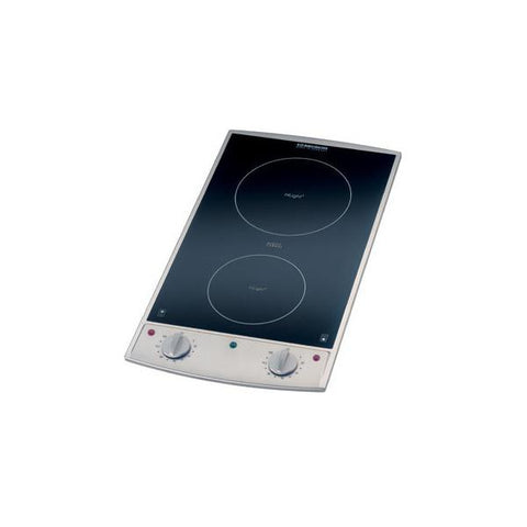 Rommelsbacher EBC 3075/E piano cottura Nero, Acciaio inossidabile Superficie piana Ceramica 2 Fornello(i)