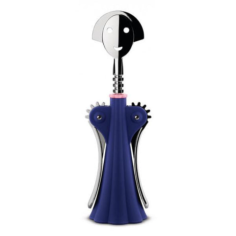 Alessi Anna G. Cavatappi ad ala Blu, Acciaio inox