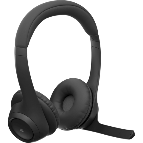 LOGITECH ZONE 305 CUFFIE CON MICROFONO OVER EAR BLUETTOH 5.3 MULTIPOINT ISOLAMENTO DAL RUMORE CERTIFICATO PER I TEAM MICROSOFT, WORKS WITH CHROMEBOOK MIDNIGHT BLACK