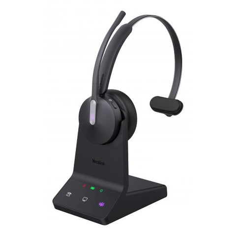 Yealink WH64 Mono Teams Auricolare Wireless A Padiglione Ufficio Micro-USB Bluetooth Nero