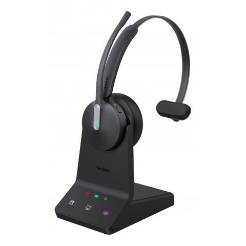 Yealink WH64 Mono UC Auricolare Wireless A Padiglione Ufficio Micro-USB Bluetooth Nero
