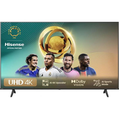 Hisense 50E6NT TV 127 cm (50") 4K Ultra HD Smart TV Wi-Fi Nero 300 cd/m