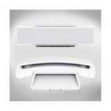ALCATEL EPURE 3 PREMIUM TELEFONO CORDLESS DECT GAP DAL DESIGN ICONICO CON SEGRETERIA TELEFONICA BIANCO