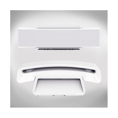 ALCATEL EPURE 3 PREMIUM TELEFONO CORDLESS DECT GAP DAL DESIGN ICONICO CON SEGRETERIA TELEFONICA BIANCO