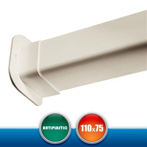 1210PM Passaggio a Muro per Canaline Installazione Climatizzatori - 110x75 mm