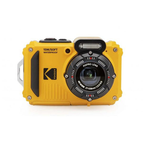 Kodak PIXPRO WPZ2 1/2.3" Fotocamera compatta 16,76 MP BSI CMOS 4608 x 3456 Pixel Giallo