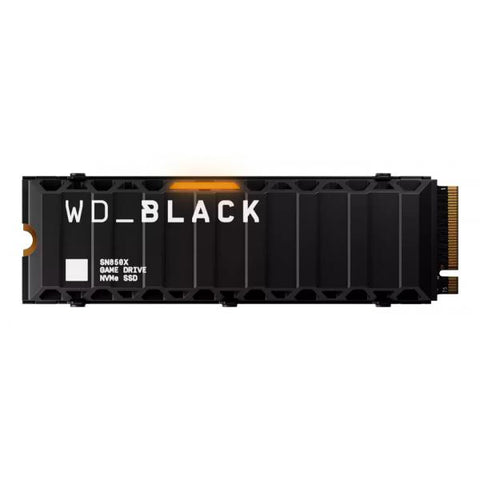 WESTERN DIGITAL BLACK SN850X WDS800T2XHE SSD 8TB M.2 NVMe 2280 PCI Express 4.0 CON DISSIPATORE DI CALORE LETTURA 7200 MB/s SCRITTURA 6600 MB/s