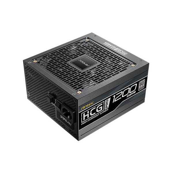 Antec HIGH CURRENT GAMER HCG1200 PRO P GB alimentatore per computer 1200 W 20+4 pin ATX ATX Nero (Antec HCG1200 PRO Platinum ATX 3.1 Power Supply - 1200W, Fully Modular, 80 PLUS Platinum Certified, S