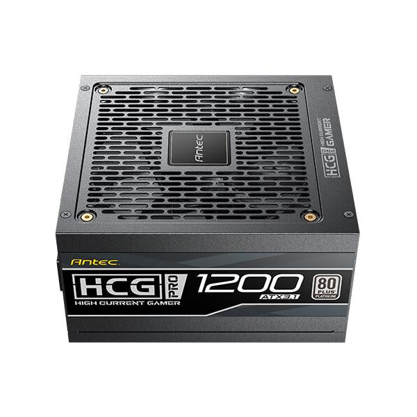 Antec HIGH CURRENT GAMER HCG1200 PRO P GB alimentatore per computer 1200 W 20+4 pin ATX ATX Nero (Antec HCG1200 PRO Platinum ATX 3.1 Power Supply - 1200W, Fully Modular, 80 PLUS Platinum Certified, S