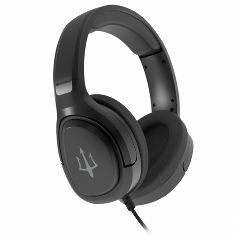 CUFFIE TRITON BY ATLANTIS H370 CON MICROFONO GAMING - REGOLATORE DEL VOLUME, INTERRUTTORE ON/OFF DEL MICROFONO - P003-H370-B