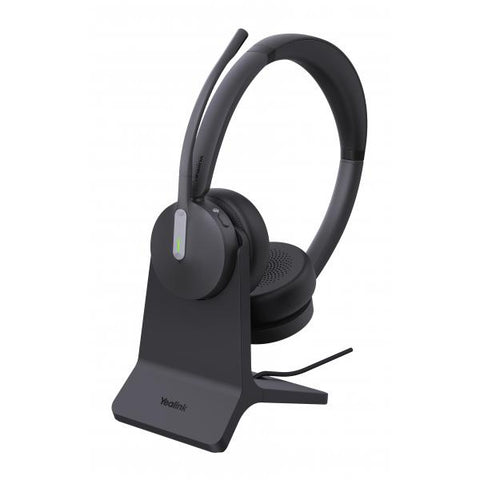 Yealink BH70 Dual con Stand Teams Auricolare Wireless A Padiglione Ufficio USB tipo A Bluetooth Base di ricarica Nero