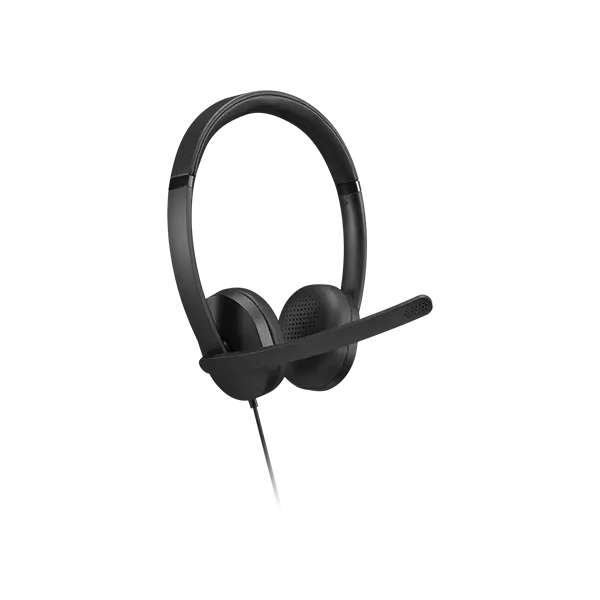 LENOVO 4XD1P83425 STEREO HEADSET GEN2 CUFFIA STEREO CON MICROFONO CAVO USB-A CONTROLLO VOLUME SUL CAVO NERO
